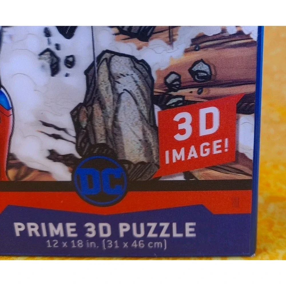 Superman DC Comics Prime‎ 3D Puzzle Jigsaw 300 Pieces The Man Of Steel 12x18